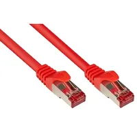Good Connections Patch Netzwerkkabel RJ45 CAT6 S/FTP PiMF rot