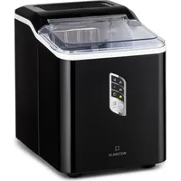 Klarstein Eiswürfelmaschine Klein, Schneller Ice Cube Maker, Eiswürfelbereiter Selbstreinigend,