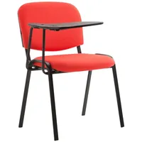 CLP Stuhl Ken mit Klapptisch Stoff rot
