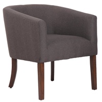 CLP Sessel Nemea Stoff I Loungesessel Mit Gestell Aus
