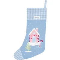 GREENGATE Laura Homes Weihnachtsstrumpf Dusty Blue 60cm