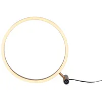 Just light. LED Tischleuchte, Touchdimmer, Ring messing matt, D