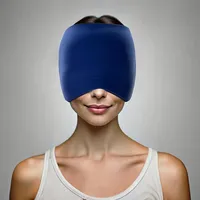 Newgen Medicals 360°-Migräne-Maske zum Kühlen und Wärmen, 2 Gel-Lagen,