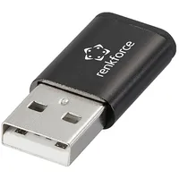 Renkforce USB Datenblocker Adapter [1x USB-A Stecker - 1x