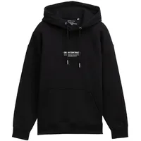 Tom Tailor DENIM Herren Relaxed Hoodie Sweatshirt mit Logo-Print,