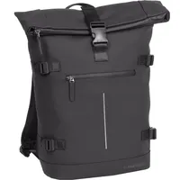 New Rebels William - Riverside Rolltop Rucksack schwarz