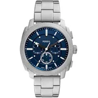 Fossil Herren Analog Quarz Uhr mit Edelstahl Armband FS6096