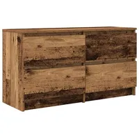 VidaXL TV-Schrank Altholz-Optik 100x35x54 cm Holzwerkstoff