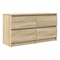 VidaXL TV-Schrank Sonoma-Eiche 100x35x54 cm Holzwerkstoff