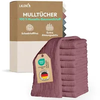 Laleni Spucktücher Baby im 20er Set aus Reiner Baumwolle