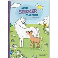 Tessloff Mein Sticker-Malbuch 1 St. Pferde & Ponys