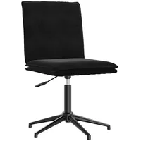 VidaXL Esszimmerstuhl Schwarz Samt