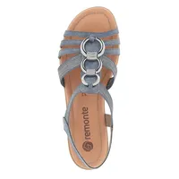 REMONTE Sandale in Blau | Gr.: 40