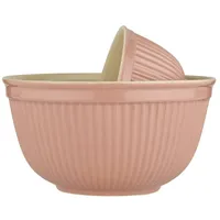 Ib laursen Schüssel Schalensatz 3er Set Mynte, Steingut rosa