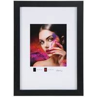 Ideal Trend Bilderrahmen Holz Lifestyle schwarz 50x70 cm Collage