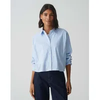Opus Regular Fit aus elastischem Baumwoll-Mix, Hellblau, 42