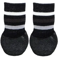 Trixie 19521 Hundesocken, Anti-Rutsch, XS–S, 2 St., schwarz