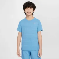 Nike Kinder T-Shirt Dri-FIT miler BLUE BEYOND, XL