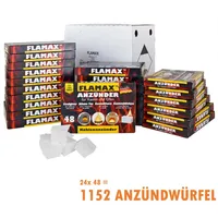 Flamax Grillanzünder 24 Stück weiß
