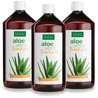 Kräuterhaus Sanct Bernhard Sanct Bernhard Aloe-Vera-Trinkgel unverdünnt, 3 x