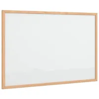 VidaXL Magnetisches Whiteboard mit massivem Kiefernholzrahmen 60x40 cm