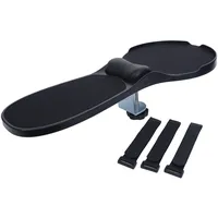 Mendler 2in1 Armauflage mit Mauspad HWC-N76, Tisch-/Armlehnen-Mousepad Gelenkstütze Handgelenkkissen