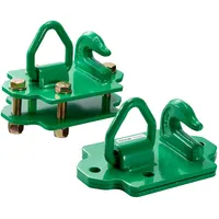 Vevor 2x 9,52mm Traktor-Eimerhaken Güteklasse 70, Greifhaken Stahl 5443,1kg,