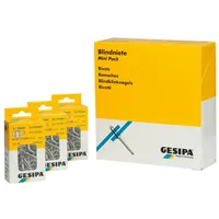 Gesipa Blindniete Mini-Pack Alu/Stahl 4 x 8