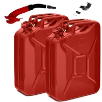 Bw BW® Kraftstoffkanister Metall Benzinkanister 2x 20 Liter mit