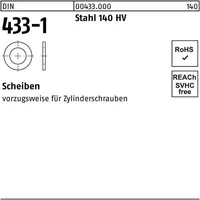 Reyher Scheibe DIN 433-1 19x30x2,5 Stahl 140 HV