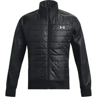 Under Armour Storm Isolierte Hybrid-Laufjacke Herren 001 black/black/reflective XXL