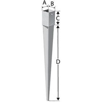 SIMPSON STRONG TIE SST Pfostenhalter PPJET90/90/750G