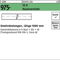 Industrial Quality Supplies DIN 975 Gewindestange VG M12x1000 Stahl