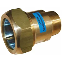 Gebo Messing-Klemmverbinder für Stahlrohr