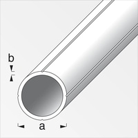 Alfer Rundrohr Aluminium roh blank