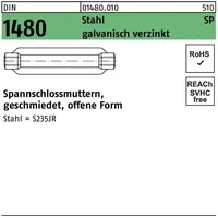 Industrial Quality Supplies DIN 148 Spannschlossmuttern Stahl SP M