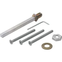 HOPPE Befestigungsset k/g Schnellstift 2210/3310 Wechselschutzgarnituren 8 x 80