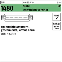 Industrial Quality Supplies DIN 148 Spannschlossmuttern Stahl SP M