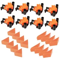 STAHLWERK Eckenspanner 8er Set 60° / 90° / 120°