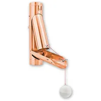 Grömo Regenwasserklappe Ø80 mm braun