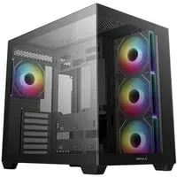 Deepcool CG530 4F schwarz, Glasfenster (R-CG530-BKADA4-G-1)
