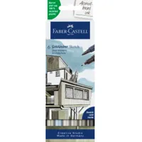 Faber-Castell Sketch Marker Gofa 6er Etui Architekt