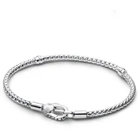 Pandora Armband für Charms Silber Nieten, 19 cm