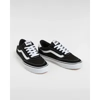 Vans Brooklyn Ls Sneaker Herren, Wildleder Canvas Schwarz |