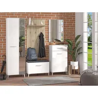 INOSIGN »Como«, (Komplett-Set), (Set, 5-St) inkl. 2 Schränke, Sitzbank,