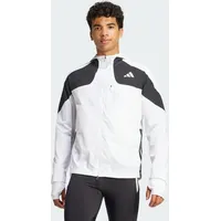 Adidas Adizero Laufjacke Herren weiß L