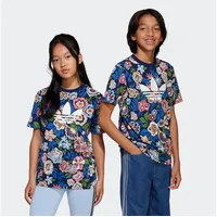Adidas Originals X Liberty London Kurzarm-t-shirt - Night Indigo