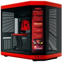 HYTE Y70 Touch Infinite Black Cherry ATX Midi Tower