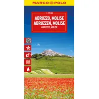 Mairdumont MARCO POLO Reisekarte Italien 10 Abruzzen, Molise 1:175.000