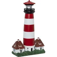 Hi 70462 LED Solar Leuchtturm mit rotierender Led Beleuchtung